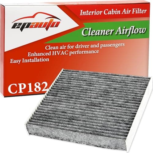 EPAuto CP182 (CF11182) Filtre à air d'habitacle de remplacement pour Honda Accord, Civic, CR-V, Fit, HR-V, Insight, Odyssey, Pilot, CR-Z, Clarity, Acura...