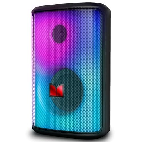 Monster Speaker Bluetooth Speaker Loud, 120W Peak Portable Speaker with Powerful Sound and Heavy Bass, Full-Screen Colorful Lights, 24H Playtime,...