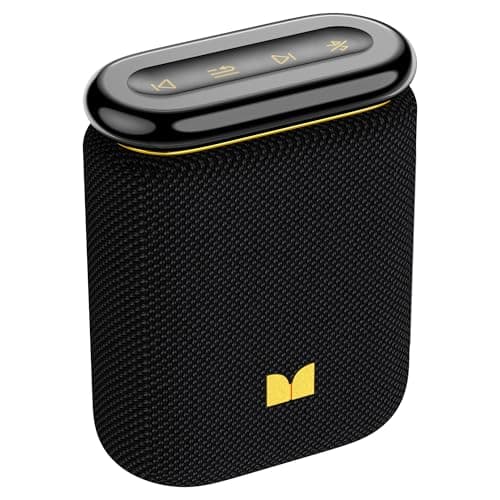 Monster Atomic Pebble Bluetooth Speaker, Portable Wireless Speaker with 20W Loud Sound, Bluetooth 6.0, Support 100+TWS Pairing, 15H Playtime, IP56...