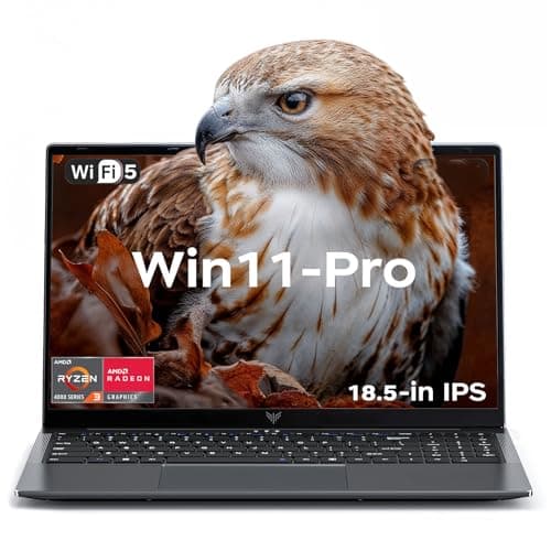 ACEMAGIC Laptop AMD Ryzen 3 4300U 18.5-in 16GB DDR4 512GB SSD, AMD Laptops Windows Laptops Ultra Laptop, Ordinateur-Portable 7000mAh Win-11 Pro...