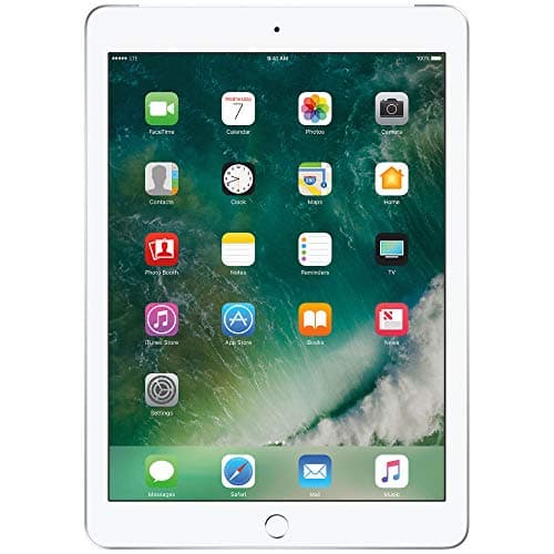 Apple iPad avec WiFi + Cellular, 32 Go, Argent (Modèle 2017) (Reconditionné)