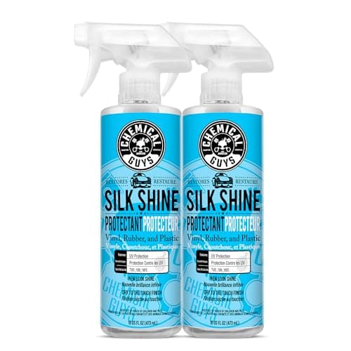 Pansement et protecteur pulvérisable sec au toucher Silk Shine de Chemical Guys pour pneus, garnitures, vinyle, plastique et plus encore, sans danger pour les voitures, les camions,...