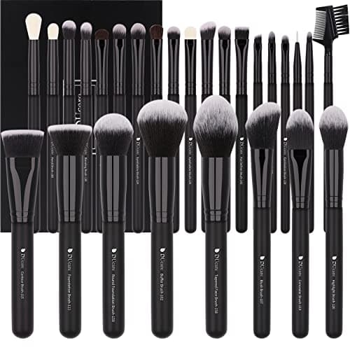 DUcare Makeup Brushes Set Professional 27Pcs Makeup Brushes Premium Synthetic Kabuki Foundation Blending Face Powder Blush Concealers Eye Shadows...