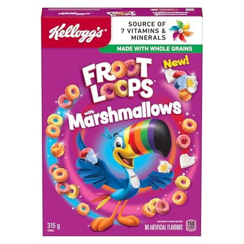 Kellogg's® Froot Loops® avec céréales à la guimauve, 315 g