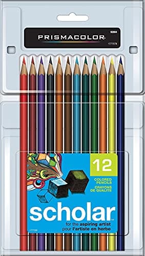 Crayons de couleur Prismacolor Scholar, paq./12