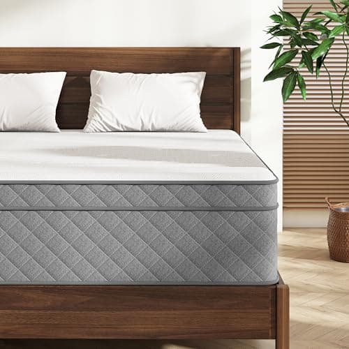 Queen Mattress 12 inch Hybrid Mattress in a Box, Pocket Spring&Memory Foam, Firm Feeling, Pressure Relief, CertiPUR-US Certified, Motion Isolation,...