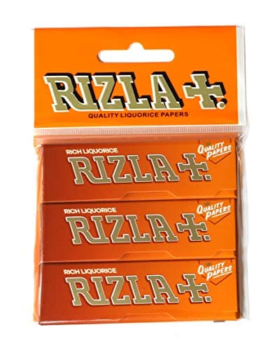 3 livrets - Papier à rouler Rizla Rich Liquorice Regular 70 mm d'épaisseur