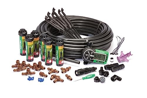 Rain Bird 32ETI Kit de système d'arrosage automatique enterré facile à installer