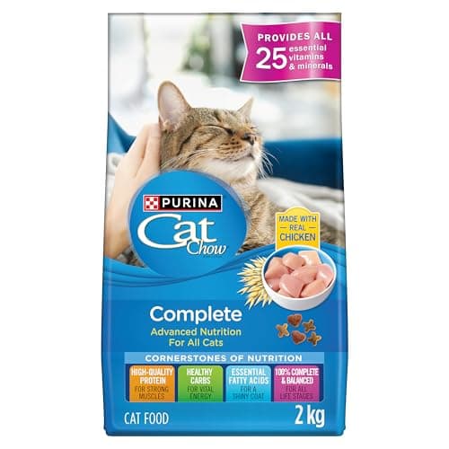 Cat Chow Croquettes complètes pour chats, nutrition avancée pour tous les chats 2 kg