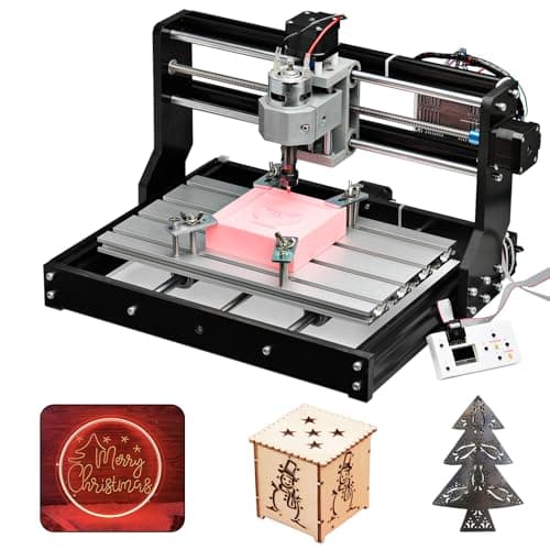 Genmitsu CNC 3018-PRO Kit de routeur GRBL Contrôle 3 axes en plastique acrylique PCB PVC sculpture sur bois fraisage machine de gravure, zone de travail XYZ 300 x 180 x 45 mm