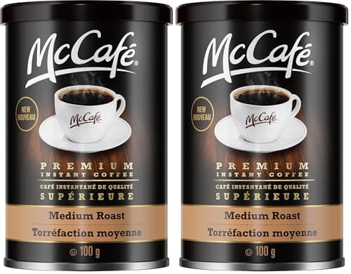 McCafe Premium Café instantané torréfaction moyenne, 100 g (lot de 2)