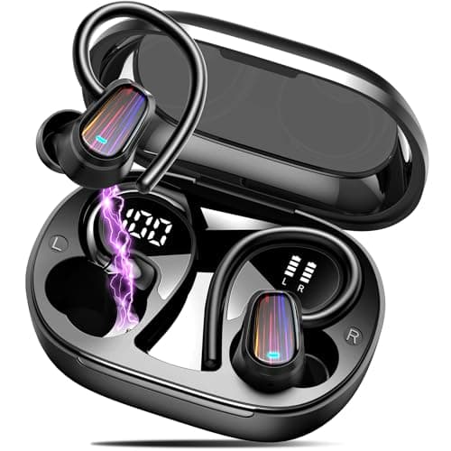 Wireless Earbuds, 50H Bluetooth 5.4 Headphones Sport, Bluetooth Earbuds with ENC Noise Canceling, HiFi Stereo Sound Wireless Earphones with...