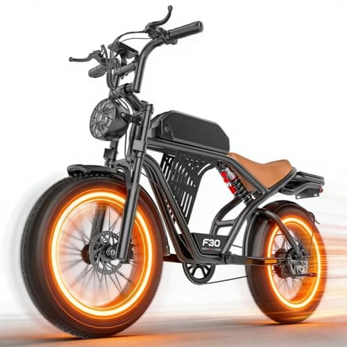 ASKGO Electric Bike for Adults, Peak 2500W Motor Retro E Bike, 50KM/H Top Speed/160KM, 48V 20Ah Battery, Keyless Smart A