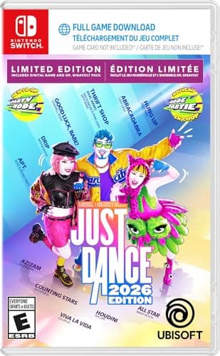 Just Dance 2026 Edition - Édition Limitée, Nintendo Switch (Code dans la Boîte)