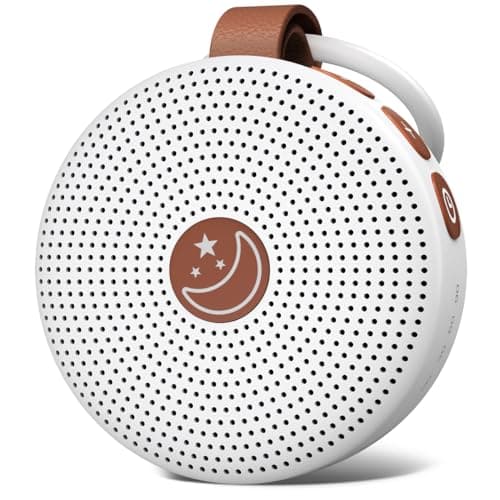 Mini Portable White Noise Machine Sound Machine with 30 Soothing Sounds for Baby Kids Adults Sleeping 32 Volume Levels Rechargeable Brown Noise...