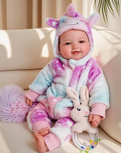 BABESIDE Baby Dolls, 17inch Large Realistic Cute Soft Body Baby Doll Real Life Baby Dolls with Accessories for 3+ Year Old Girls Gifts, Pretend...