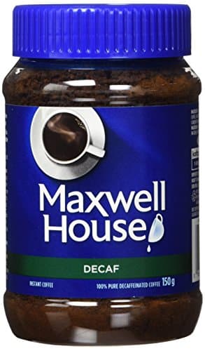 Maxwell House Decaffeinated Instant Coffee, 150 g Jar