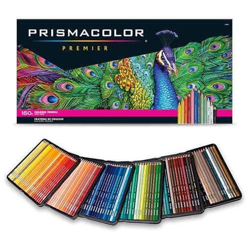 Crayons de couleur PRISMACOLOR Premier Soft Core, 150 crayons de couleur (1799879)