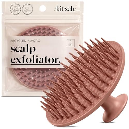 Kitsch Hair Scalp Massager Hair Growth, Shampoo Brush - Scalp Scrubber & Hair Massager for All Hair Types | Hair Brush for Hair Growth | Scalp...