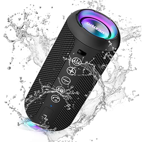 Ortizan Portable Bluetooth Speaker, IPX7 Waterproof Wireless Speaker with 24W Loud Stereo Sound, Outdoor Speakers with Bluetooth 5.3, 30H...