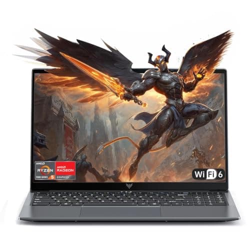 ACEMAGIC LX15PRO Light Gaming Laptop 15.6" FHD - AMD Ryzen 5 7430U (6C/12T up to 4.3GHz), 16GB RAM 512GB SSD,WiFi 6, 2× Type-C (Data/PD/4K), Win11...