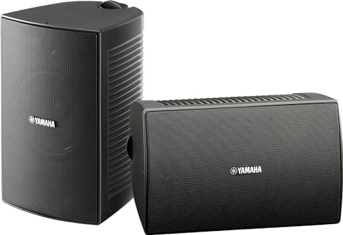 Yamaha NS-AW294BL Haut-parleurs 2 voies intérieur/extérieur (noir, 2)"