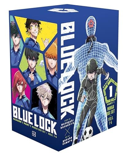 Blue Lock Season 1 Part 1 Manga Box Set