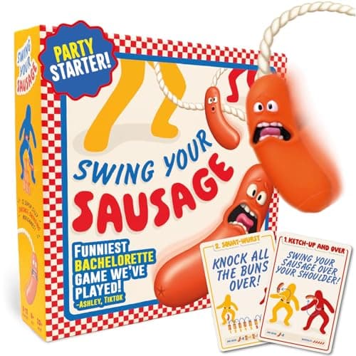 Swing Your Sausage (English Version) - Fun Family Party Games for Groups - Indoor Games for Adults and Kids - Game Night for Family Gatherings and...