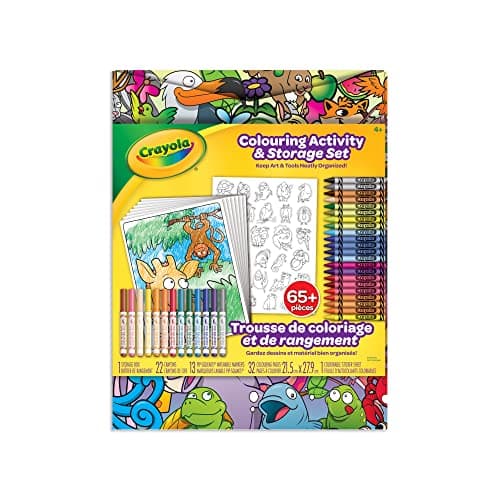 Ensemble d'activités et de rangement pour coloriage