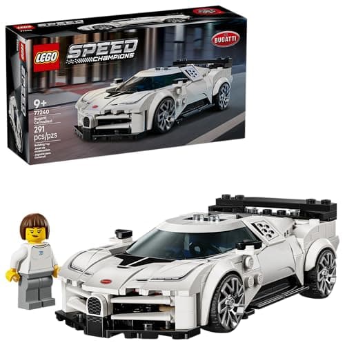 Jouet de voiture hyper sport LEGO Speed Champions Bugatti Centodieci - Kit de modèle et jouet de jeu de simulation pour garçons et filles, à partir de 9 ans - Kit de modèle de voiture italienne pour...