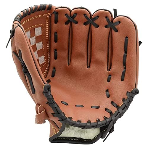 Lismyakey Baseball Gloves Sports Baseball and Softball Glove - Outdoor Sports Left Hand Baseball Glove PU Leather Thickening Pitcher Softball...