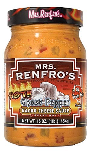 MME. Sauce au fromage nacho et au poivre fantôme RENFRO'S 473 ml