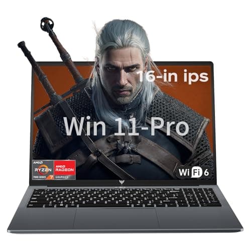 ACEMAGIC Gaming Laptop AMD Ryzen 7 7730U 16-in 16GB DDR4 512GB NVMe SSD,AMD Laptops Ultra Laptops Windows Laptops,Backlit Keypad WiFi 6 Win-11 Pro...