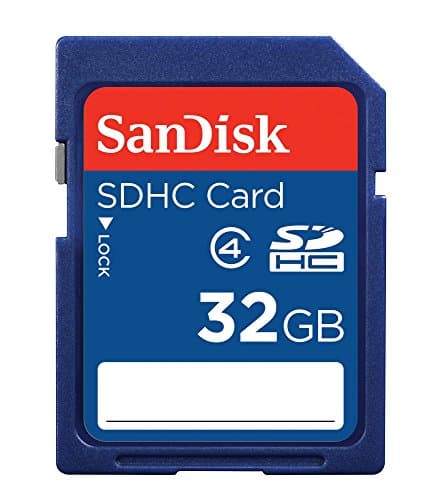 Carte mémoire flash SDHC Sandisk 32 Go classe 4 - SDSDB-032G-B35 (l'étiquette peut changer)