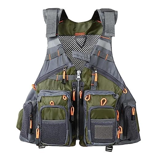 Gilet de natation, gilets de sauvetage pour bateau, veste de bain multifonction pour kayak, paddle, pêche, surf, tuba, sports nautiques, rafting, vert