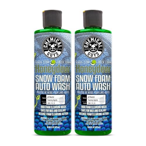 Prix inférieur à la moyenne | Chemical Guys Honeydew Snow Foam Savon de lavage de voiture, sans danger pour les voitures, camions, motos, camping-cars et plus encore, ...