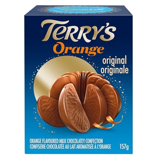 Terry's, Original - Confiserie chocolatée au lait aromatisée à l'orange, paquet de 1 (157 g)