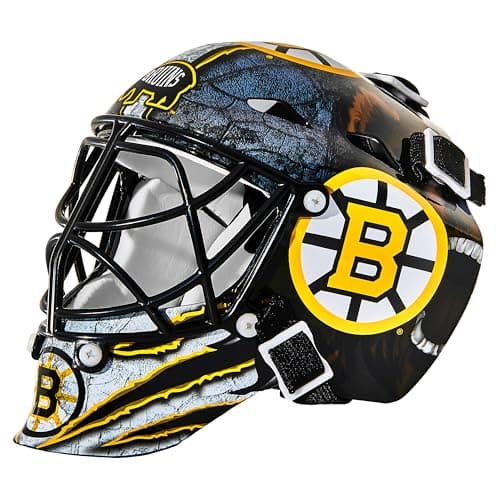 Franklin Sports Unisex Adult Franklin Goalies Mask Sports Related Collectible mini Helmets, Multicoloured, One Size US