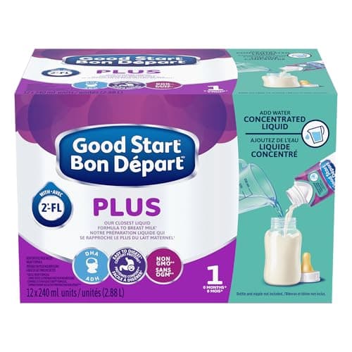 BON DÉPART PLUS Formule liquide concentrée pour bébé, 240 millilitres (paquet de 12)