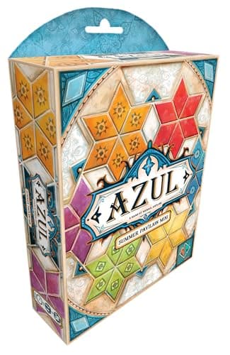 Azul Summer Pavilion Mini (Bilingual French/English) - Board Games - Portable Travel Edition - Tile-Placement Strategy Game - Ages 8+ - 2 to 4...