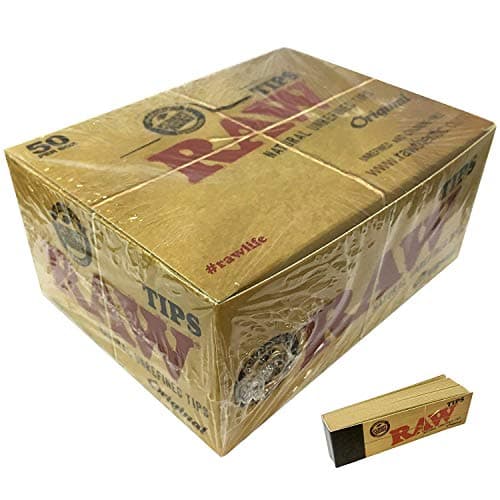 Embouts en papier naturel brut, marron, paquet de 50 - 100 % sans produits chimiques