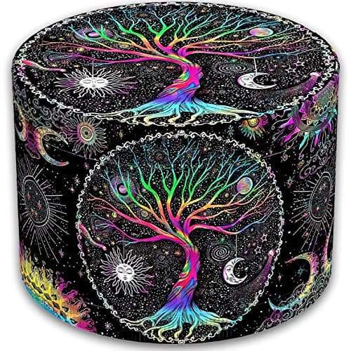 JOYTOP Grinder, broyeur d'arbre de vie esthétique Boho de 2,5 pouces, arbre de vie noir (FR-1)