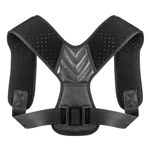 Posture Corrector for Men & Women, Adjustable Back Brace for Neck and Shoulder Pain Relief, Breathable Design for Daily Wear, Fits 28-48" Chest,...