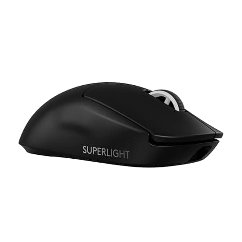 Logitech G PRO X Superlight 2 Wireless Gaming Mouse, 60 g pro-Grade Mouse with 5 programmable Buttons, 44k DPI Sensor, 8 kHz Report Rate, USB-C...
