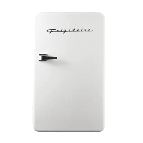 Frigidaire EFR372-WHITE 3.2 Cu Ft White Retro Compact Rounded Corner Premium Mini Fridge