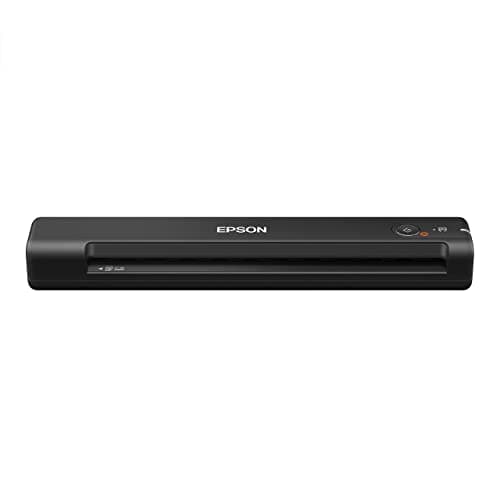 Epson WorkForce ES-50 Portable Sheet-fed Document Scanner for PC and Mac, Black