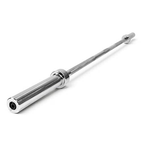 CAP Barbell Olympic 6 Foot Solid Olympic Bar, Chrome (2-Inch)