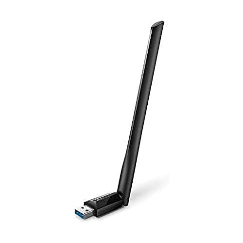 TP-Link USB WiFi Adapter for Desktop PC (Archer T3U Plus) - AC1300Mbps USB 3.0 WiFi Dual Band Network Adapter with 2.4GHz/5GHz High Gain Antenna,...