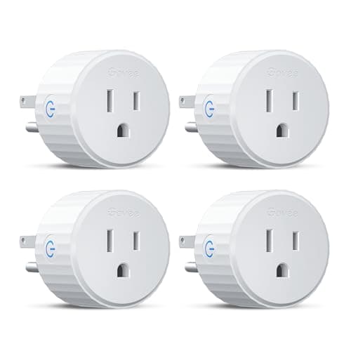 Govee Smart Plug, WiFi Plugs Work with Alexa & Google Assistant, Smart Outlet with Timer & Group Controller, WiFi Outlet for Home, No Hub Required,...