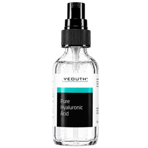 YEOUTH Pure Hyaluronic Acid Serum for Face, Hydrating Acide Hyaluronique, Hyaluronic Acid Pure for Women & Serum Visage Men, Skin Care Facial...